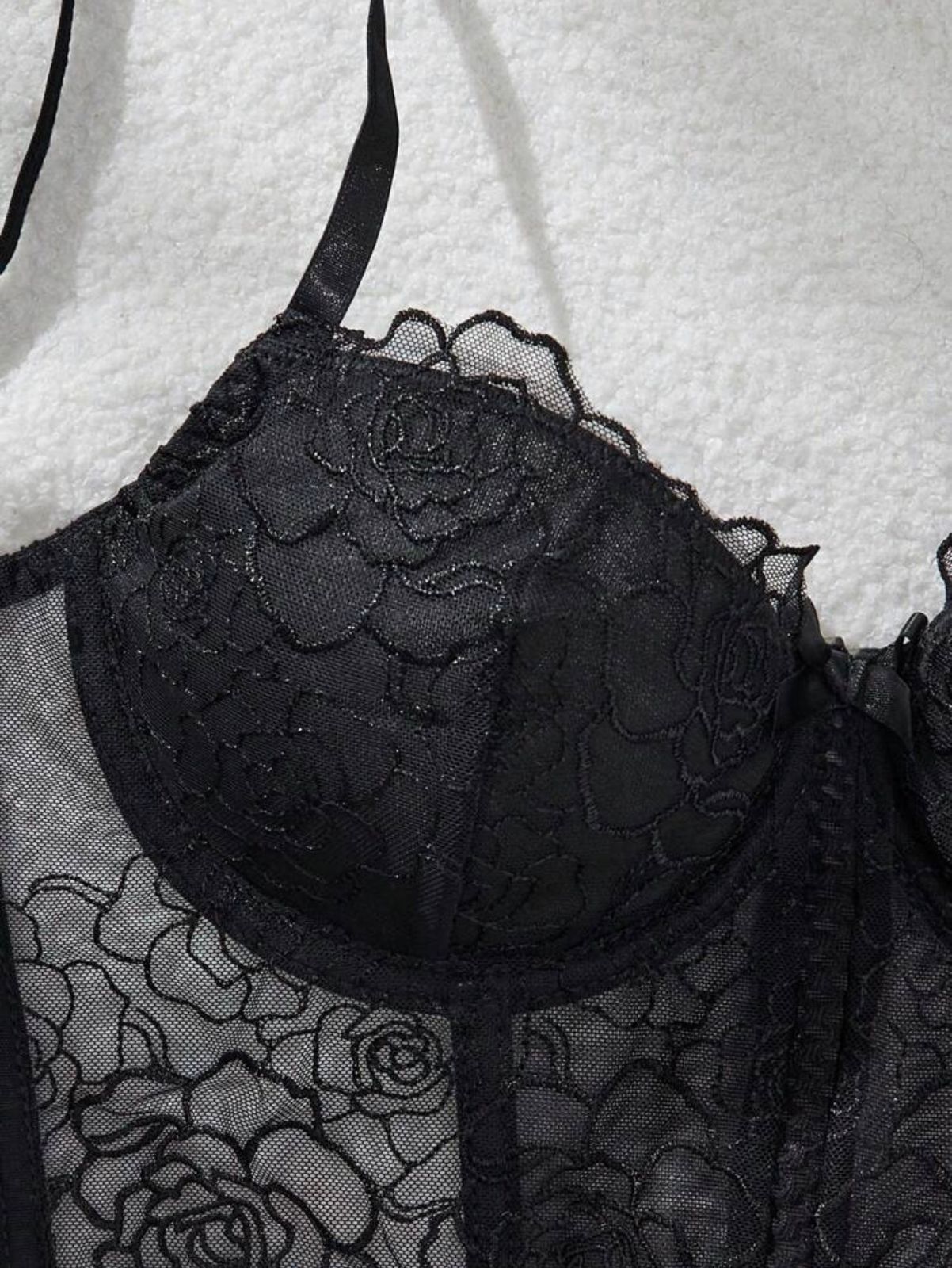 Wikney Push Up Bustier Lace