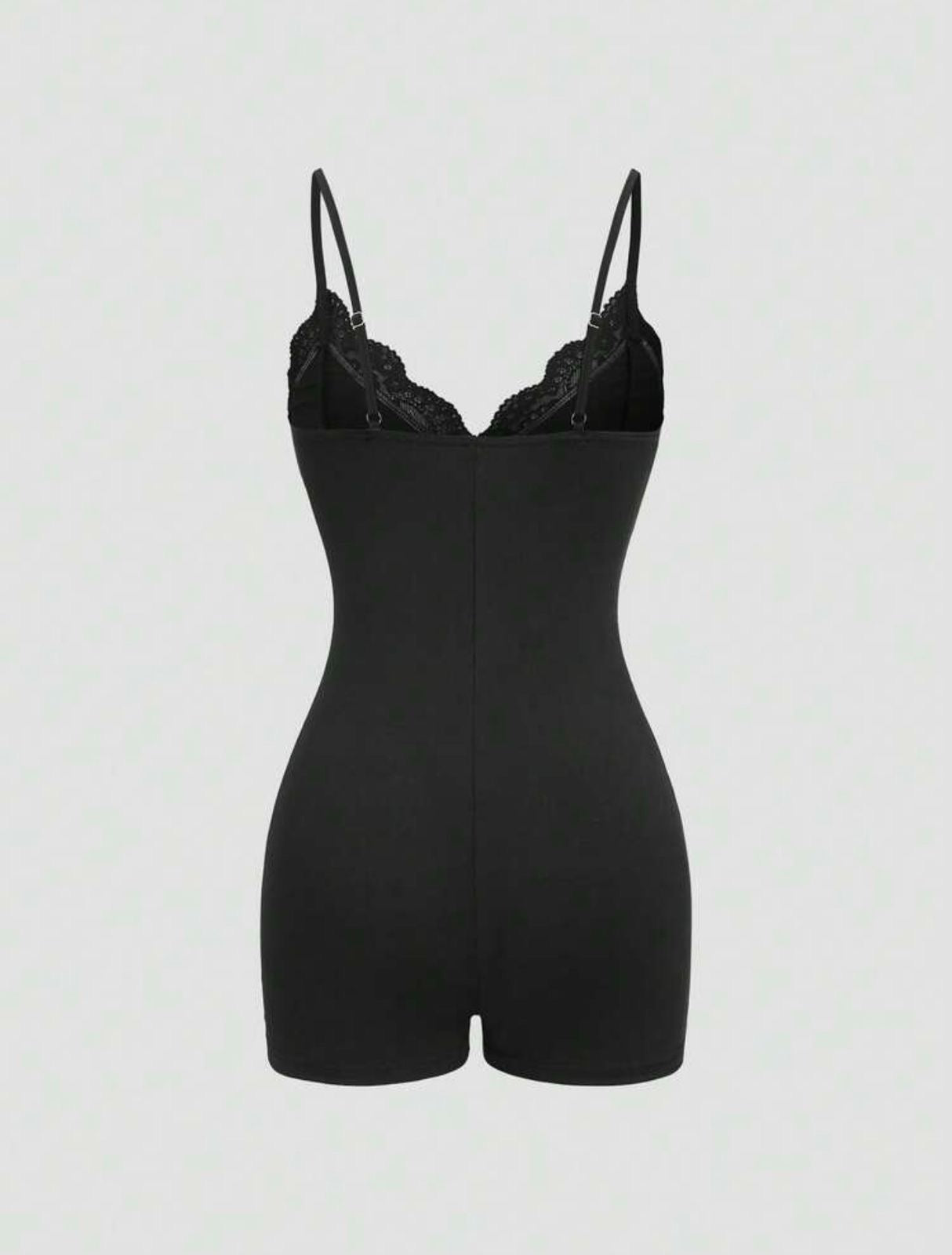 Noir Black Lace Jumpsuit
