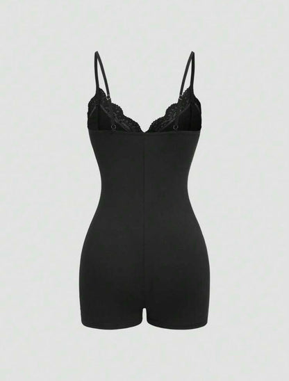 Noir Black Lace Jumpsuit