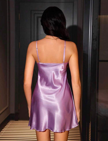 Grace Satin Blossom Nightdress