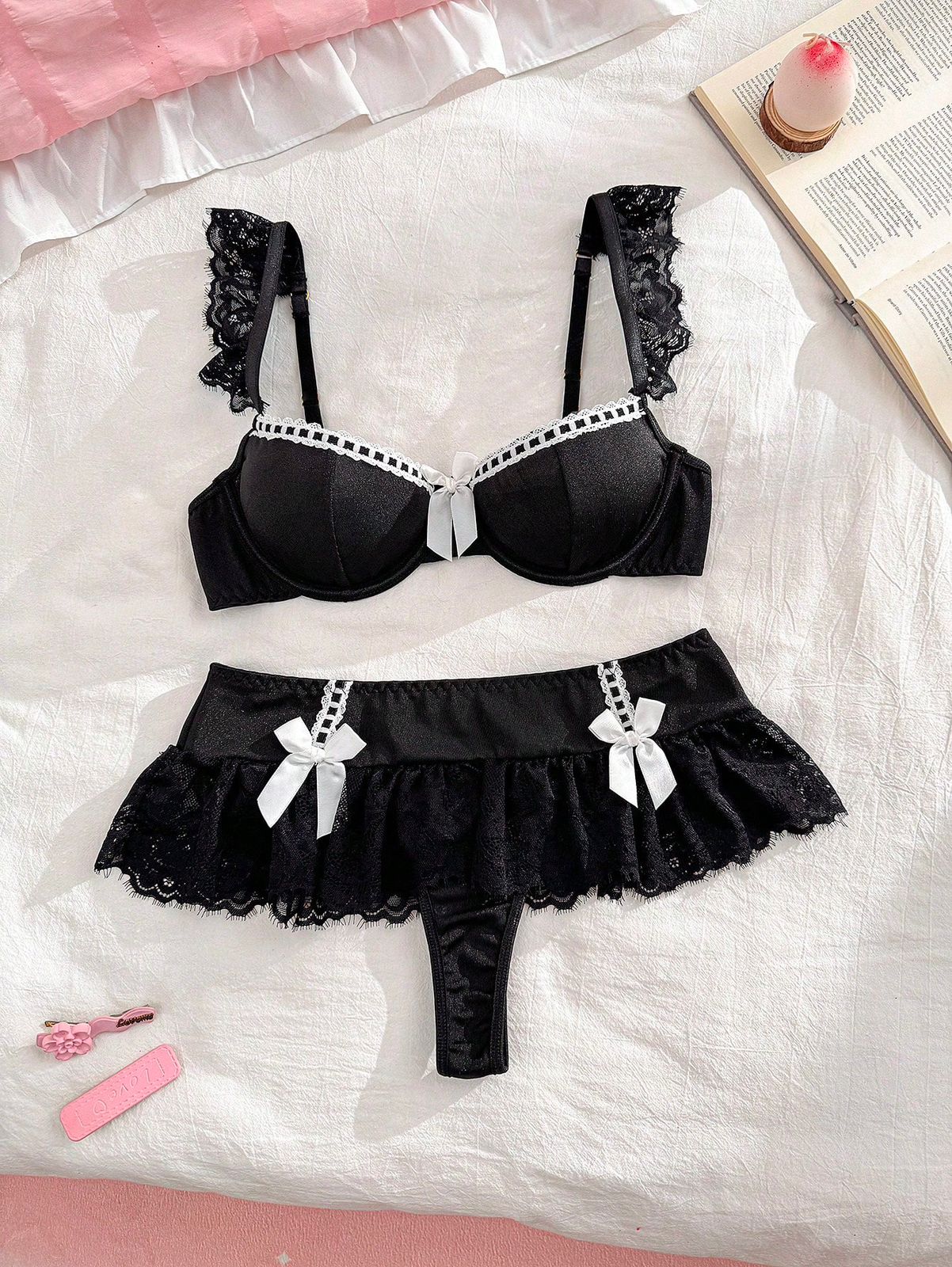Harley Lace Two Piece Lingerie