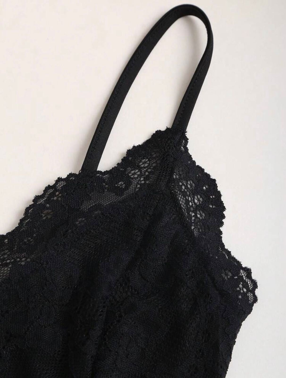 Noir Black Lace Jumpsuit