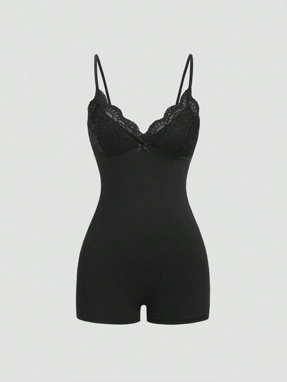 Noir Black Lace Jumpsuit