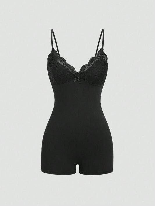 Noir Black Lace Jumpsuit