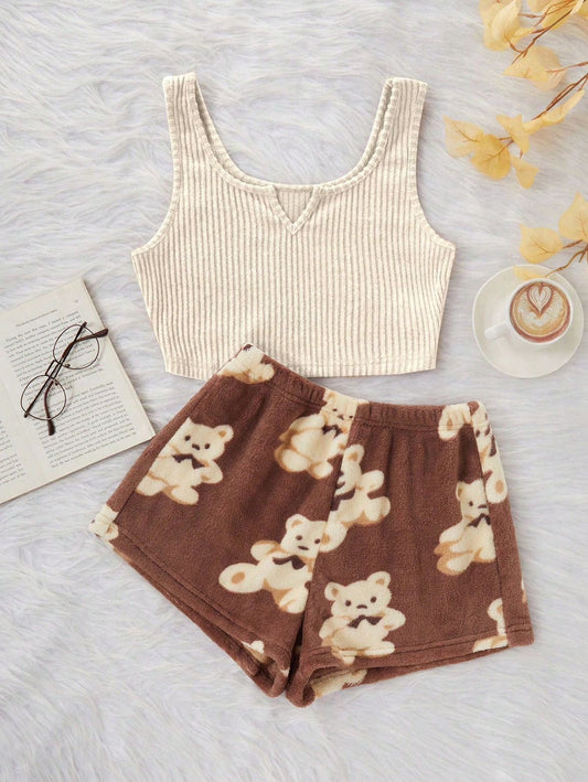 The Bear Two Piece Pajamas