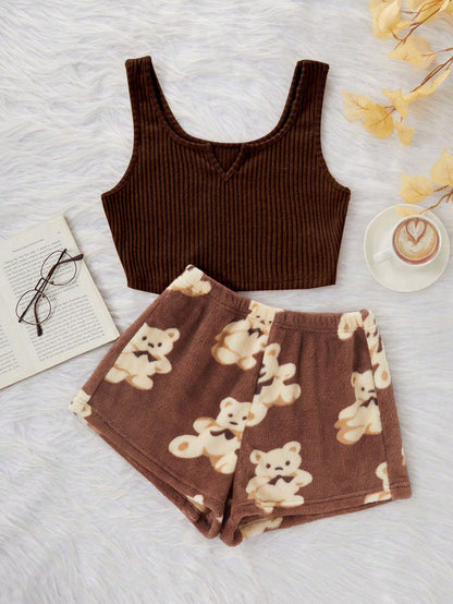 The Bear Two Piece Pajamas