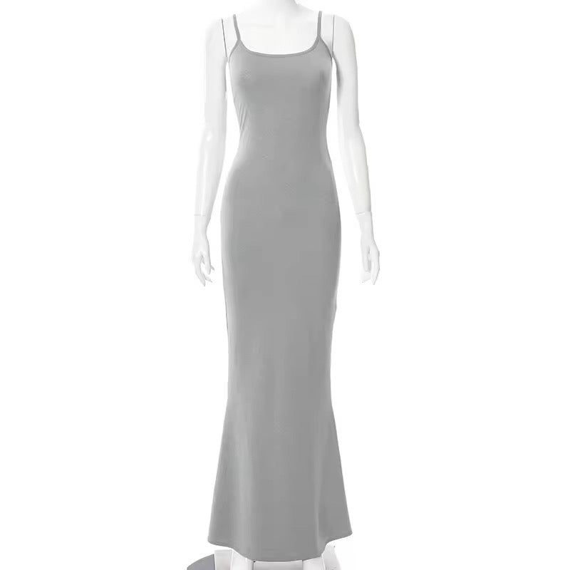 Silver Siren Long Dress