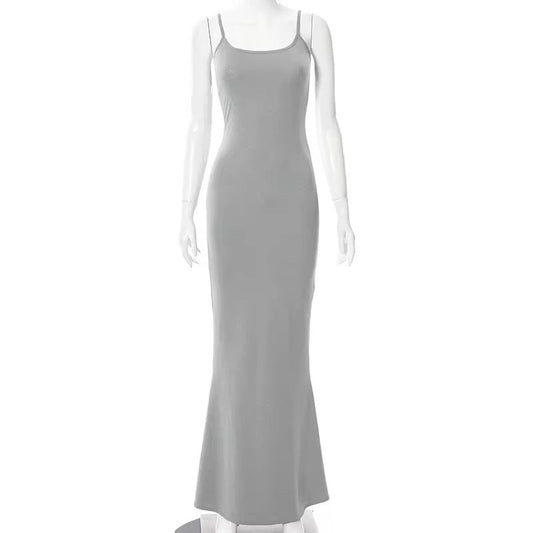Silver Siren Long Dress
