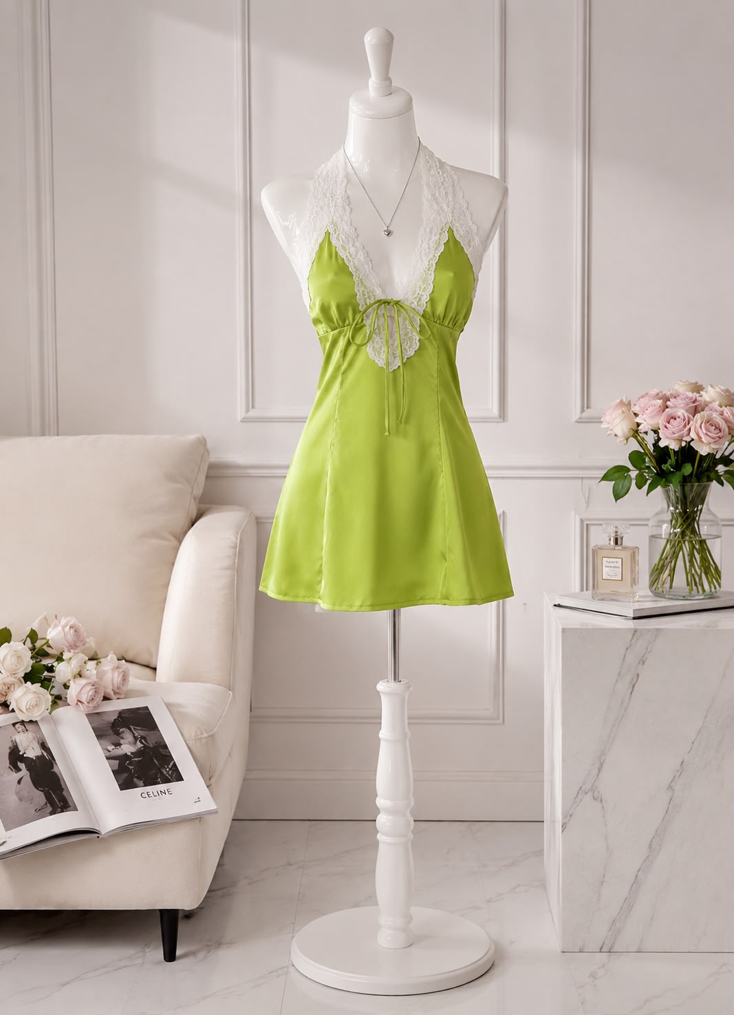 Lisa Satin Sleepwear
