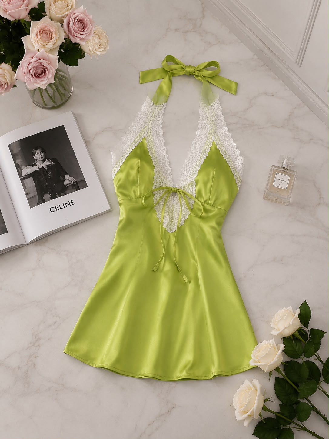 Lisa Satin Sleepwear