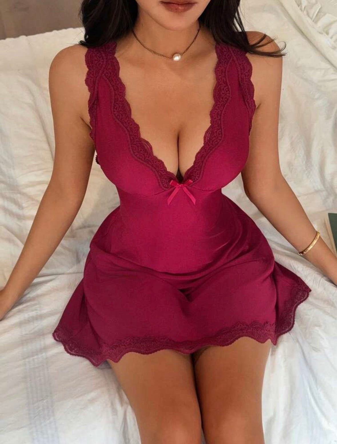 Aurora Minimal Silk Sleepwear