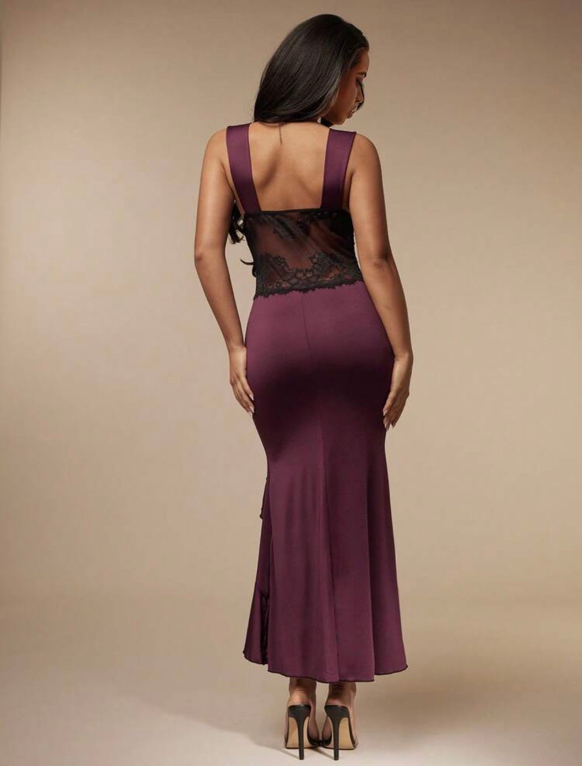 Lazey Lace + Soft Cotton Night Gown