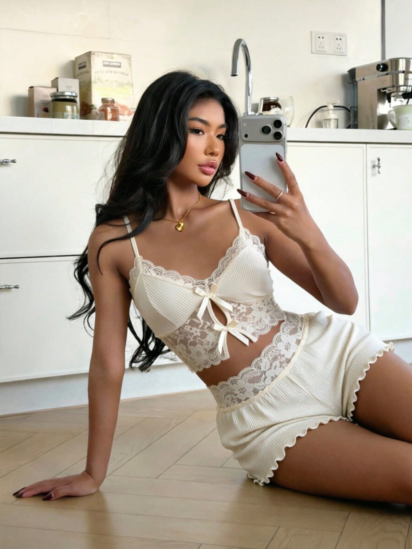 The Luna Grace Two Piece Pajamas