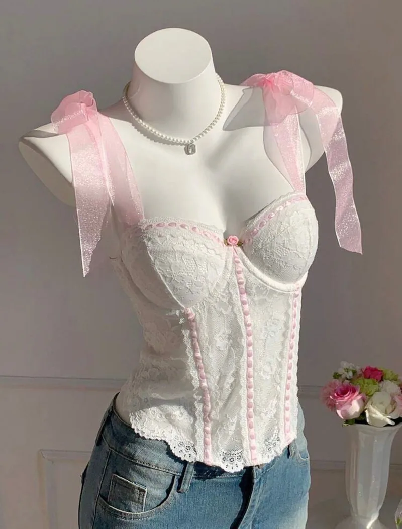 Coquette Dream Lace Bustier