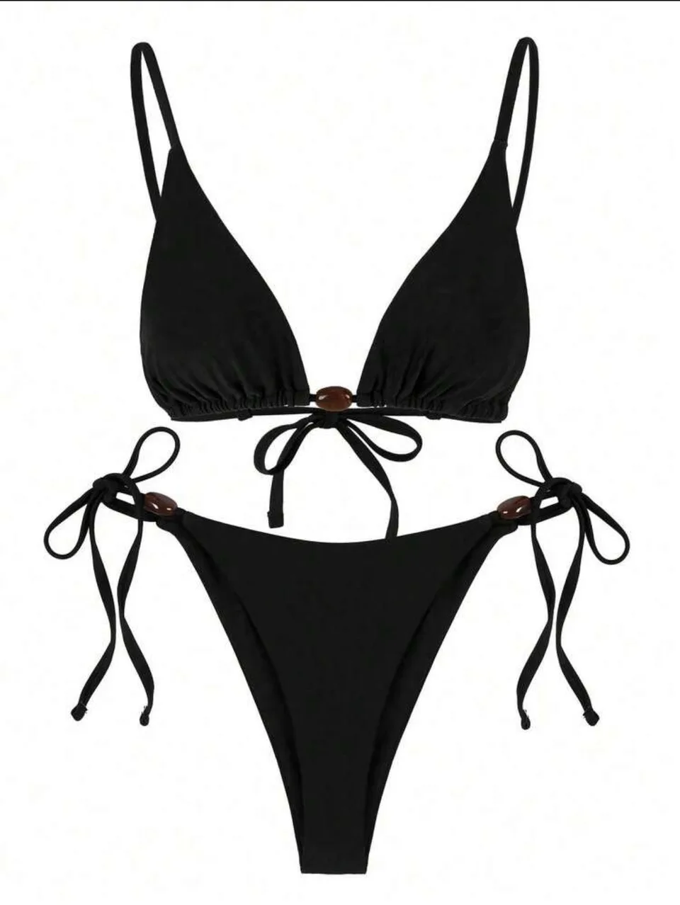 Eclipse Noir Bikini Set - Black
