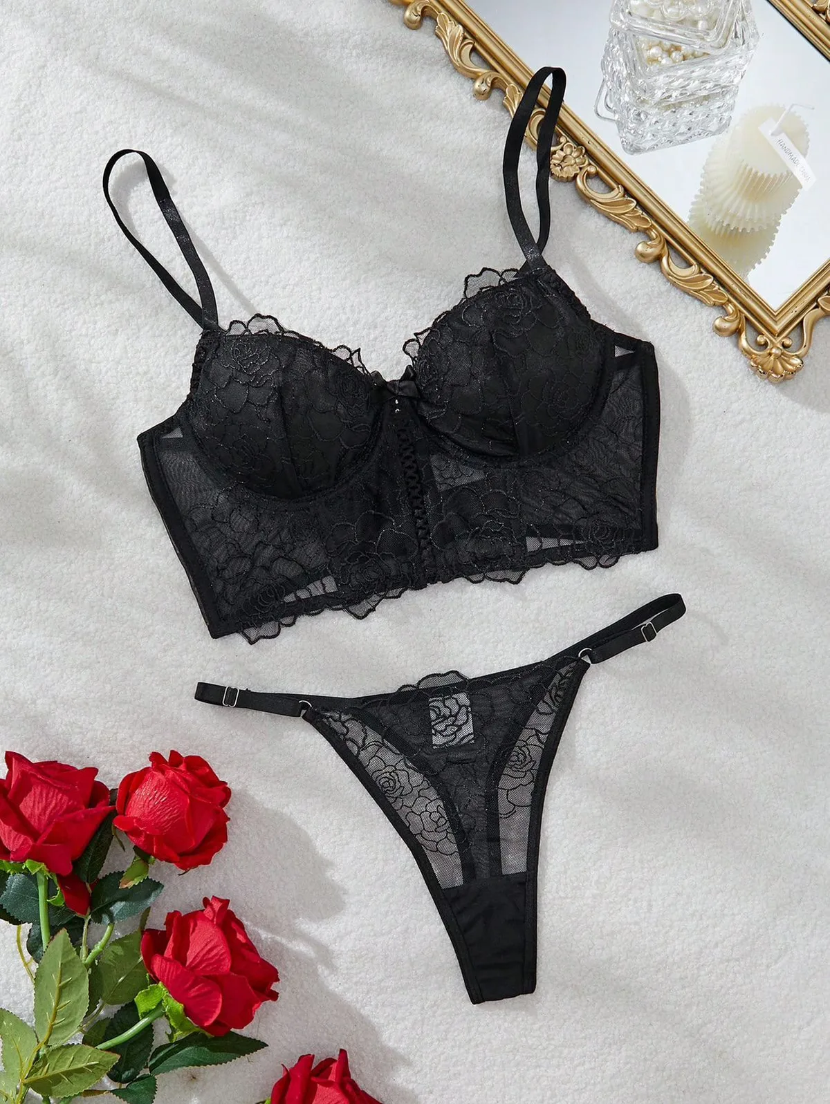 Wikney Push Up Bustier Lace
