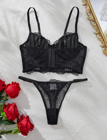 Wikney Push Up Bustier Lace