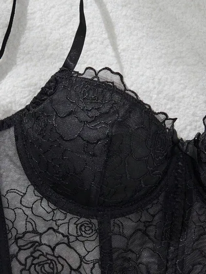 Wikney Push Up Bustier Lace