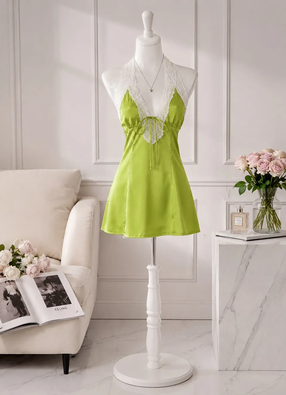 Lisa Satin Sleepwear