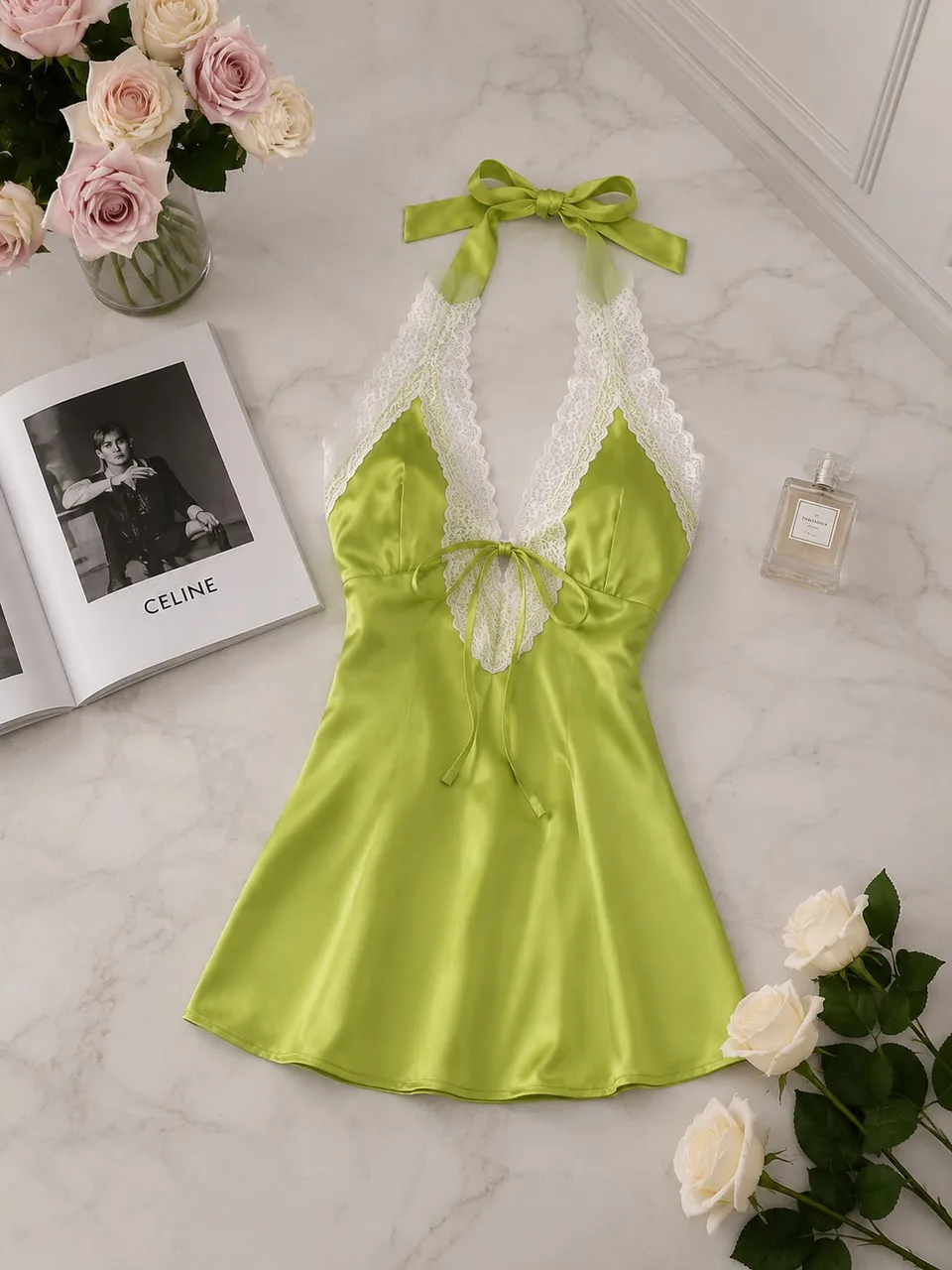 Lisa Satin Sleepwear