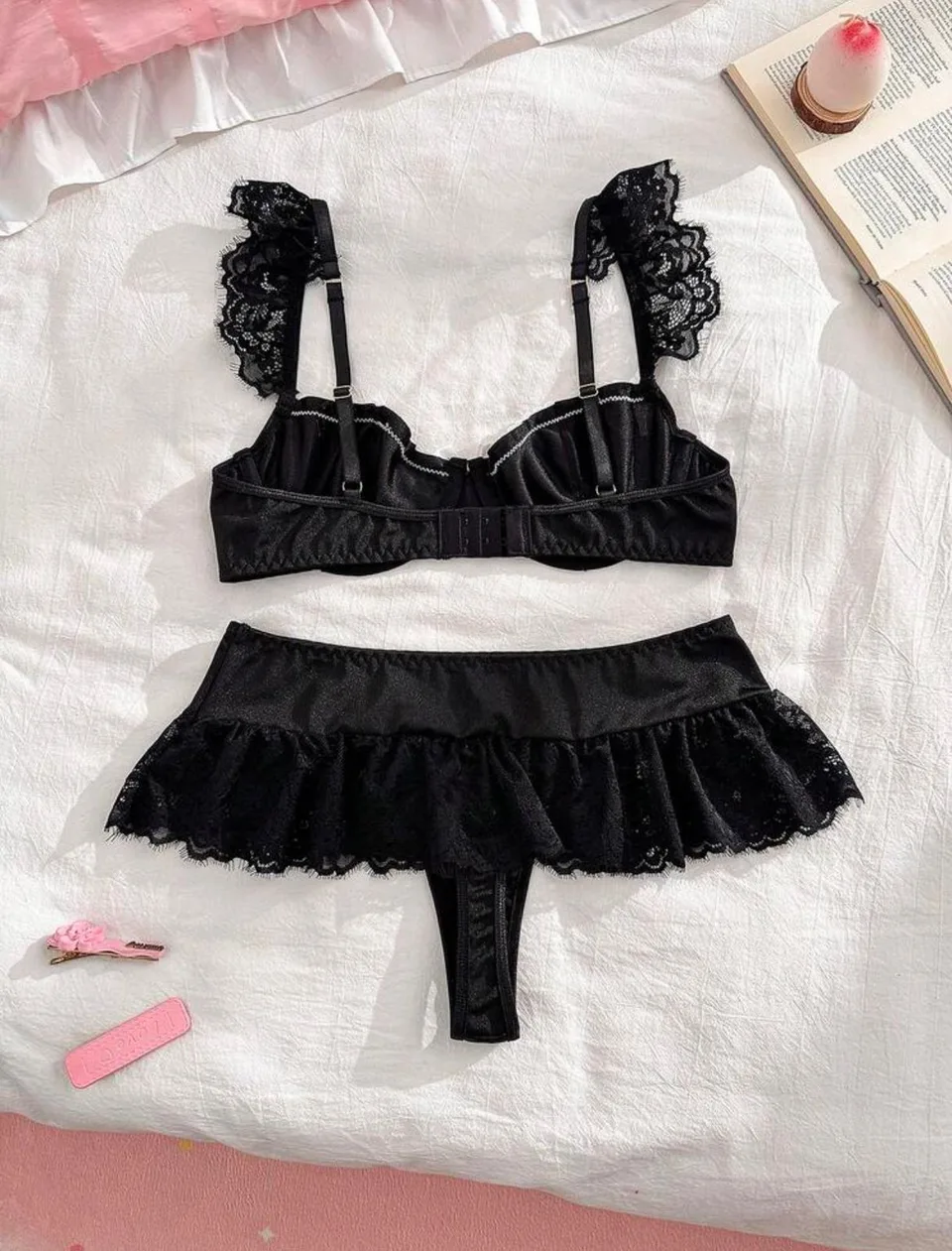 Harley Lace Two Piece Lingerie