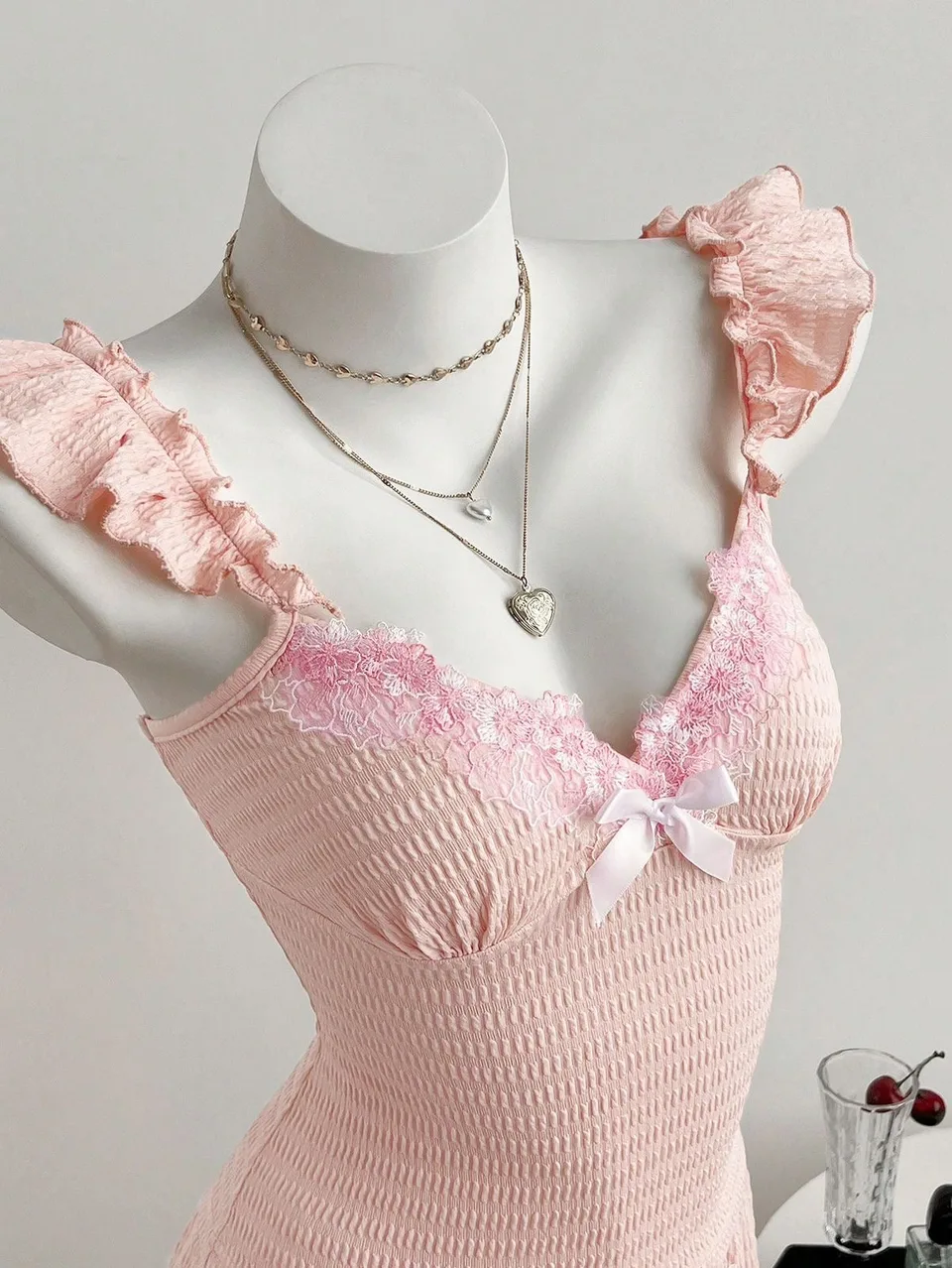 Billie Knit Rose Dream Pajamass
