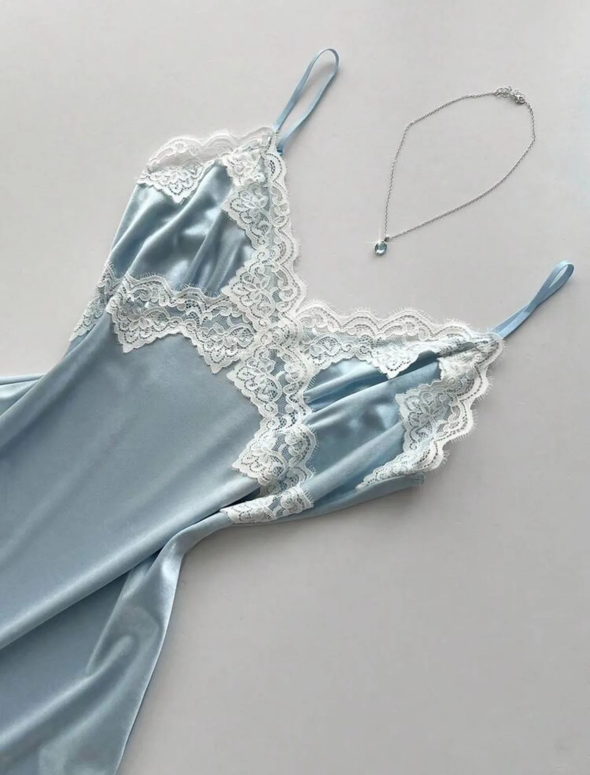 Bluebell Satin Sleepdress