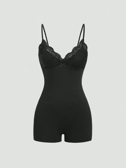 Noir Black Lace Jumpsuit