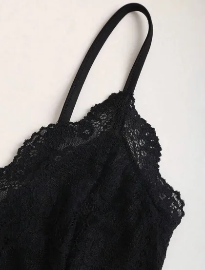 Noir Black Lace Jumpsuit