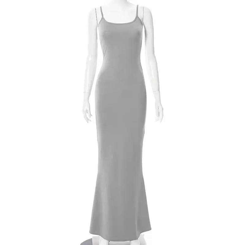 Silver Siren Long Dress
