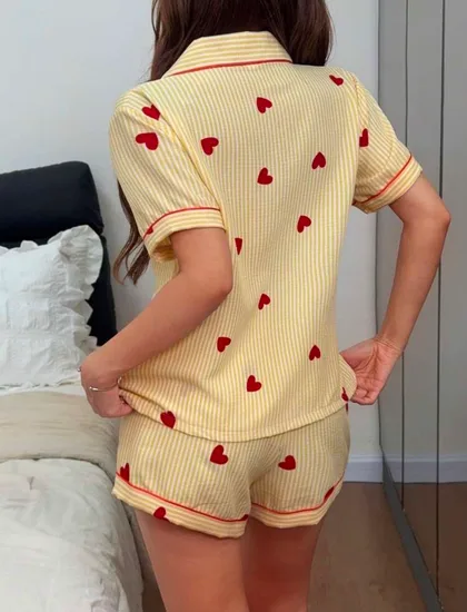 Lovely Poly Two Piece Pajamas