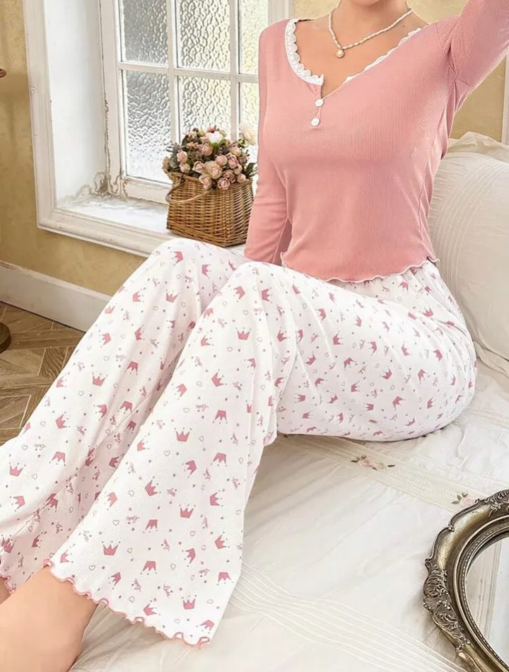 Nate Knitted Long Wear Pajamas