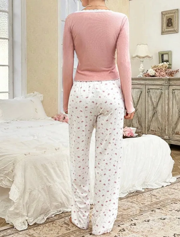 Nate Knitted Long Wear Pajamas