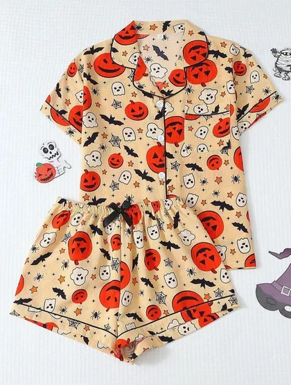 The Halloween Two Piece Pajamas