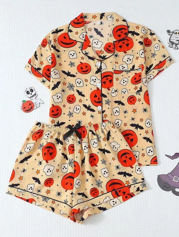 The Halloween Two Piece Pajamas