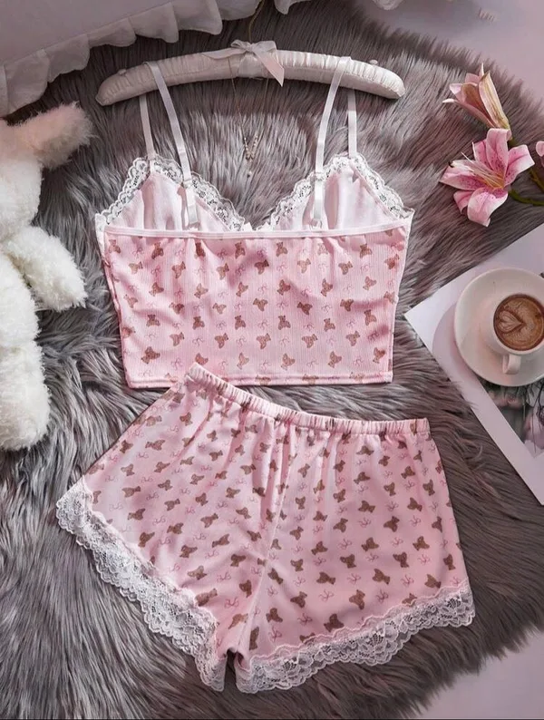 BearTape Two Piece Pajamas