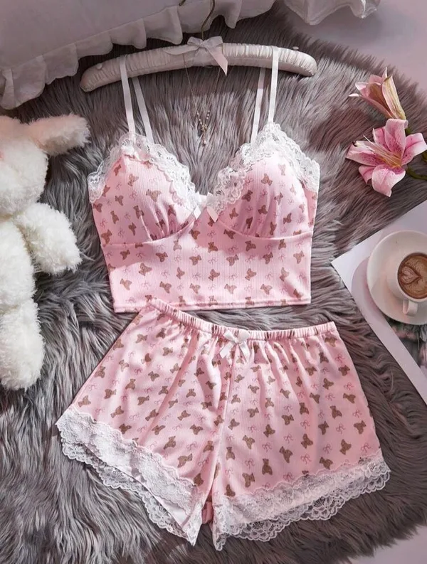 BearTape Two Piece Pajamas