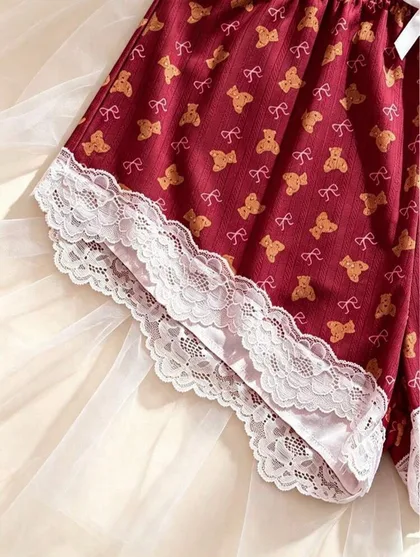 BearTape Two Piece Pajamas