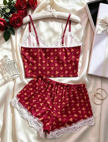 BearTape Two Piece Pajamas
