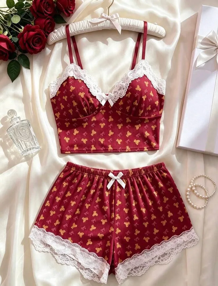 BearTape Two Piece Pajamas