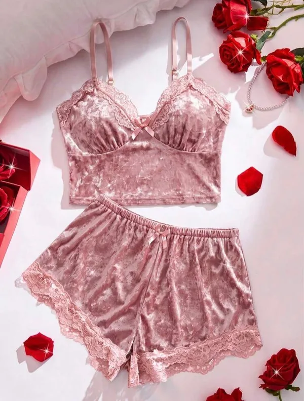 Velvety Soft Two Piece Pajamas
